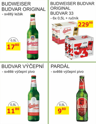 BENE Nápoje od 1.9. do 30.9.2025
