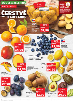 Kaufland 3.9. - 9.9. - Kaufland - Praha - Horní Měcholupy