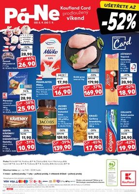 Kaufland 3.9. - 9.9. - Kaufland Praha-Barrandov
