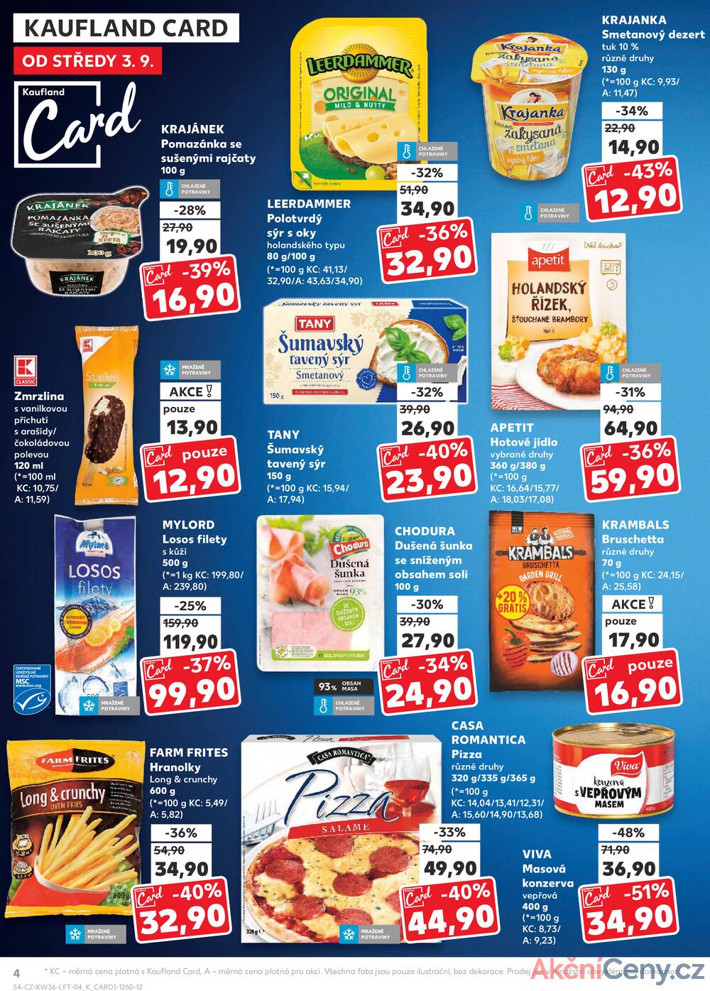 Leták Kaufland - Kaufland 3.9. - 9.9. - Kaufland - Sokolov - strana 4