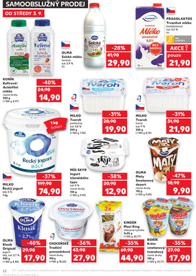 Kaufland 3.9. - 9.9. - Kaufland - Sokolov