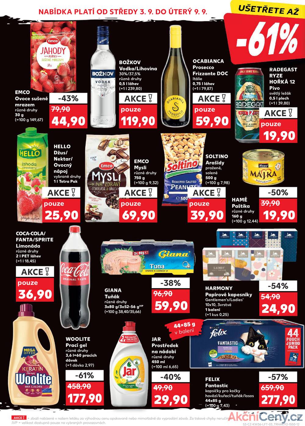 Leták Kaufland - Kaufland 3.9. - 9.9. - Kaufland - Zábřeh na Moravě - strana 3