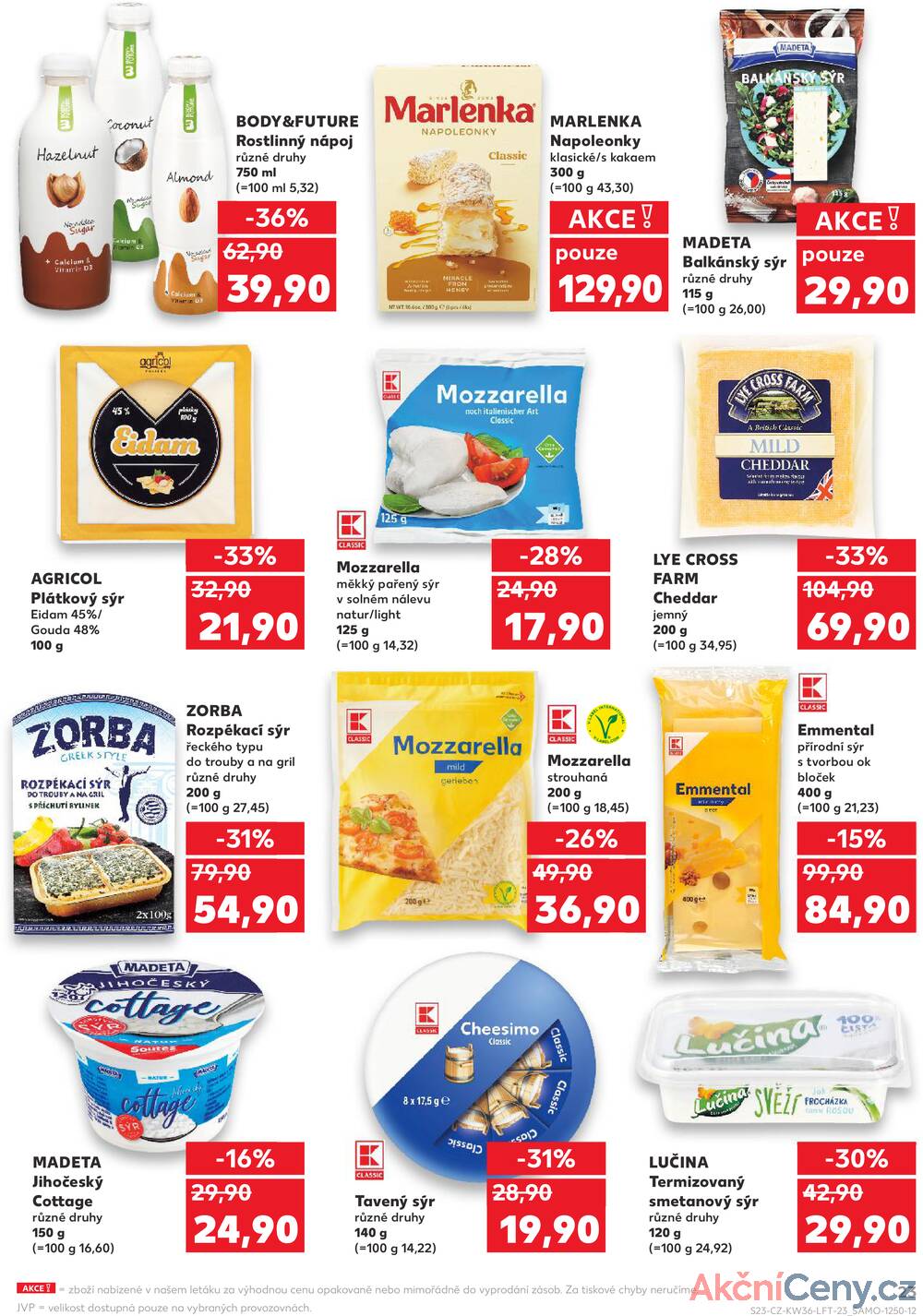 Leták Kaufland - Kaufland 3.9. - 9.9. - Kaufland - Zábřeh na Moravě - strana 23