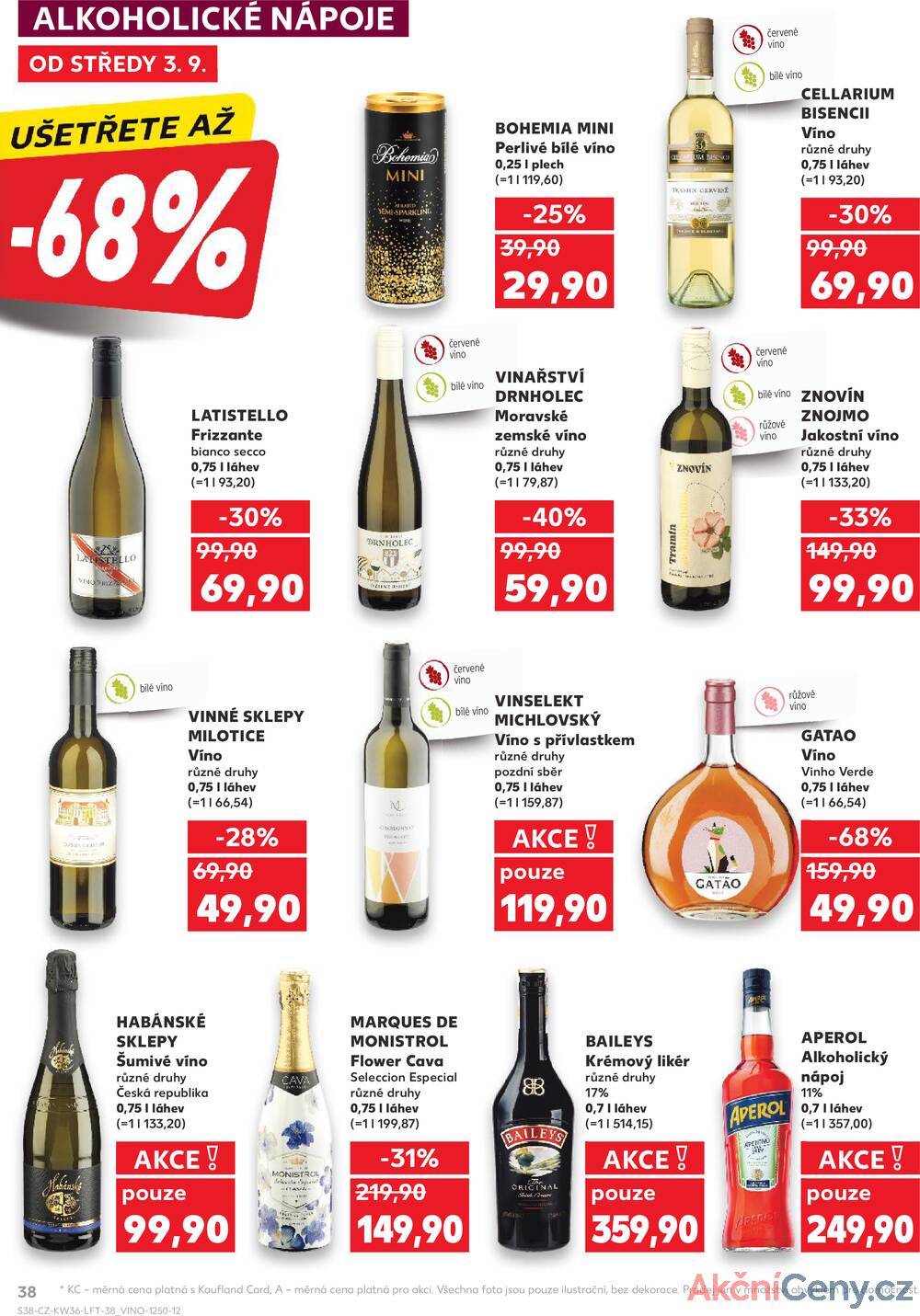 Leták Kaufland - Kaufland 3.9. - 9.9. - Kaufland - Karlovy Vary - strana 38