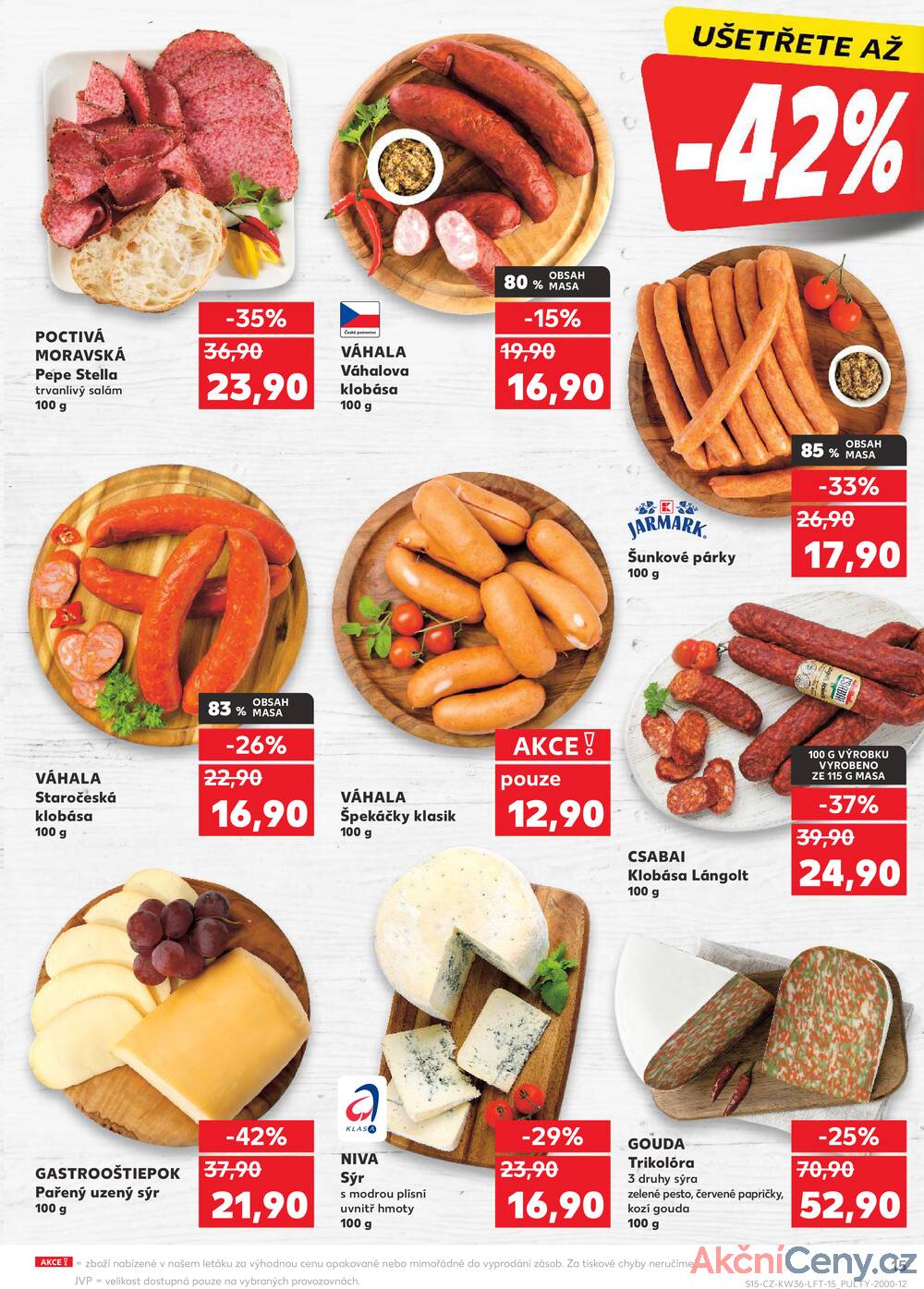 Leták Kaufland - Kaufland 3.9. - 9.9. - Kaufland - Olomouc - Štursova - strana 15