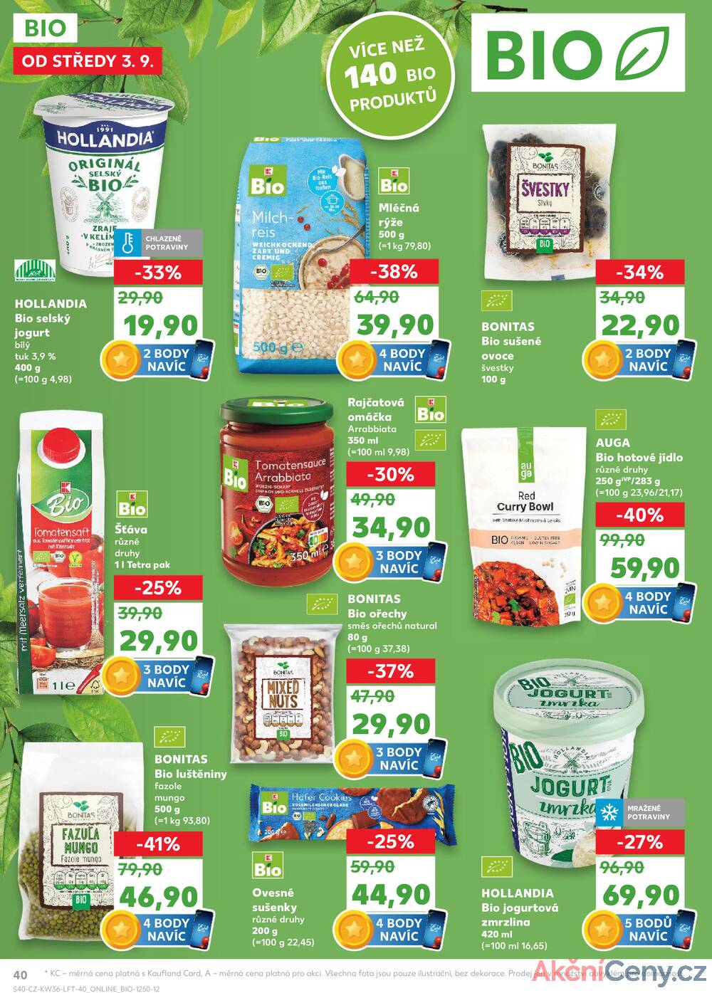 Leták Kaufland - Kaufland 3.9. - 9.9. - Kaufland - Olomouc - Štursova - strana 40