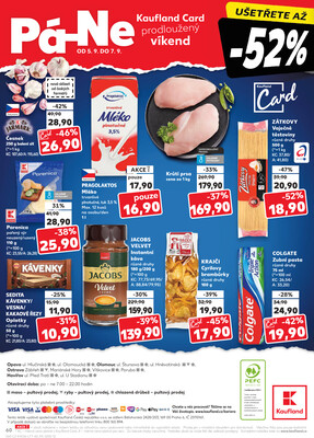 Kaufland 3.9. - 9.9. - Kaufland - Olomouc - Štursova