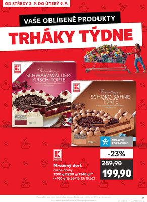 Kaufland 3.9. - 9.9. - Kaufland - Olomouc - Štursova