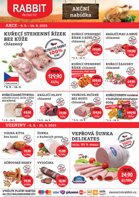 RABBIT řeznictví : 1 leták