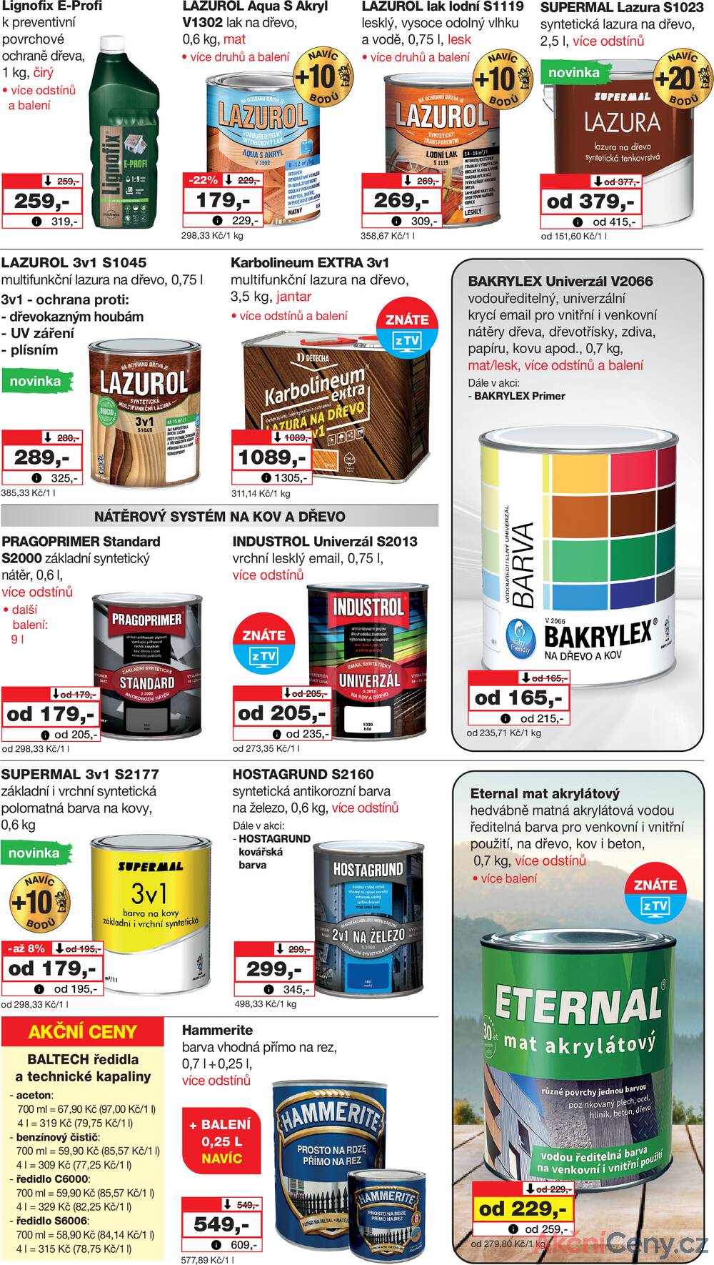 Leták Barvy a laky drogerie  - Barvy a laky drogerie od 6.9. do 3.10.2025 - strana 6