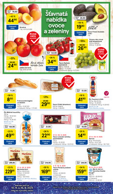 Tesco supermarkety od 10.9. do 16.9.2025