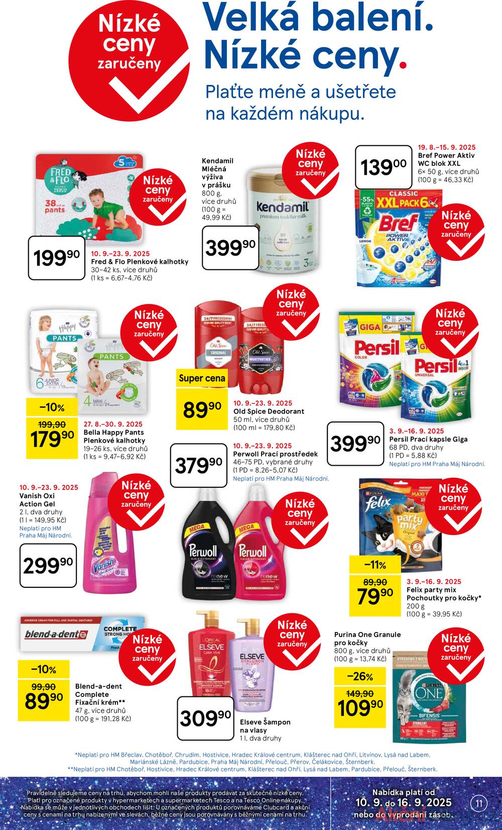 Leták Tesco - Tesco malé hypermarkety od 10.9. do 16.9.2025 - strana 11