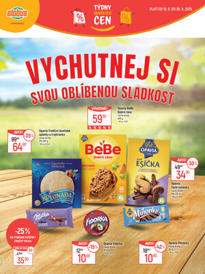 Akční leták Globus 10.9. - 30.9.2025 - Globus Brno Ivanovice