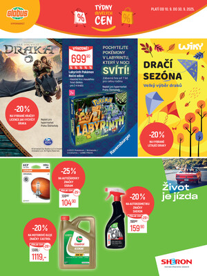 Akční leták Globus 10.9. - 30.9.2025 - Globus Brno Ivanovice