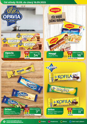 Tamda Foods od 10.9. do 16.9.2025