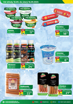 Tamda Foods od 10.9. do 16.9.2025