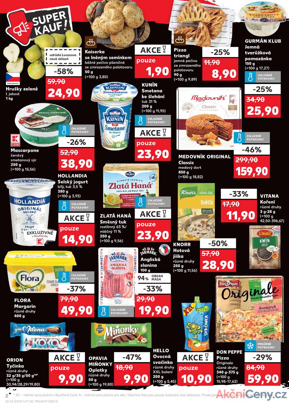 Leták Kaufland - Kaufland 10.9. - 16.9. - Kaufland - Praha 6 (Podbaba) - strana 2