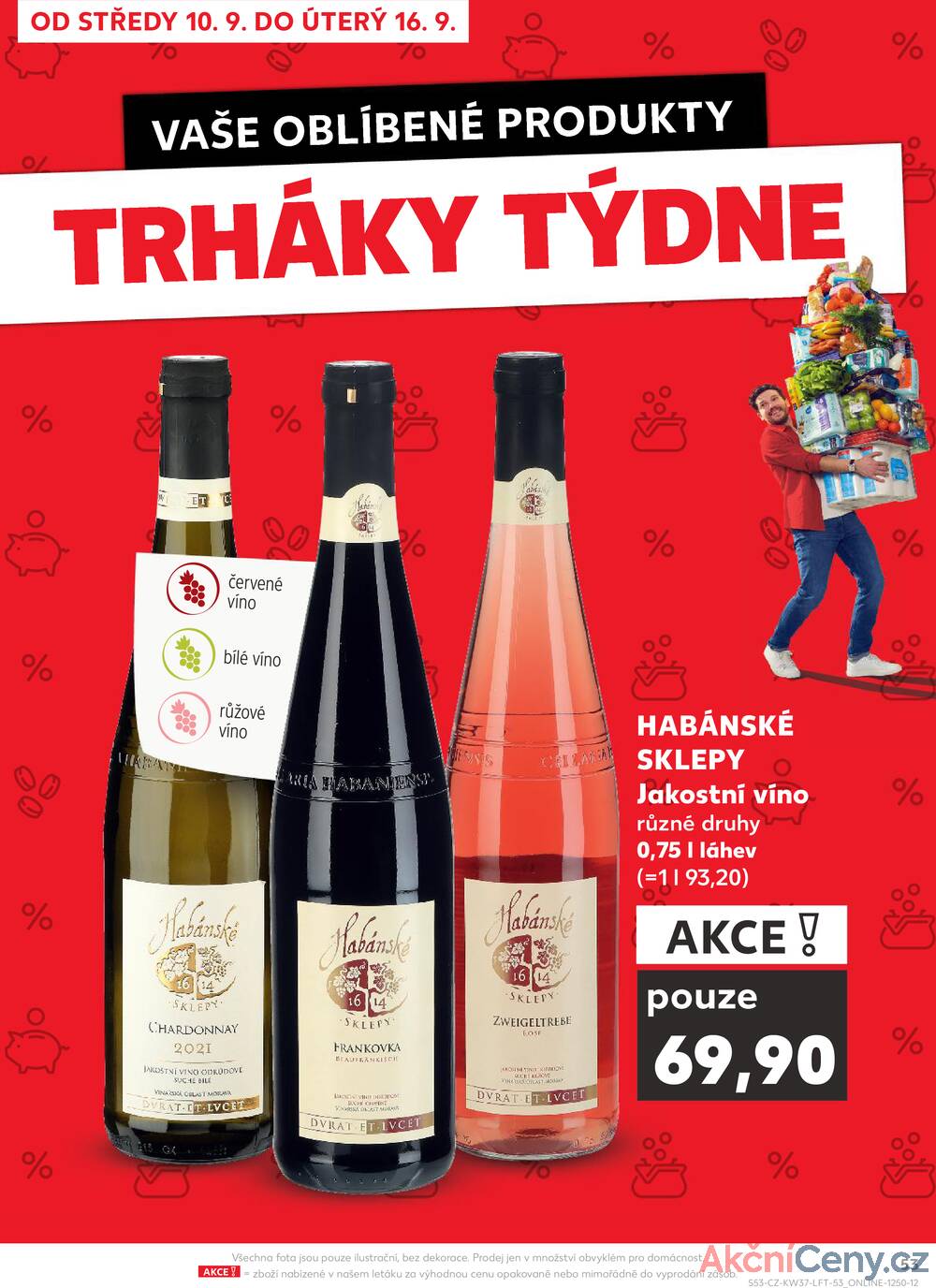 Leták Kaufland - Kaufland 10.9. - 16.9. - Kaufland - Praha 12 (Modřany) - strana 53
