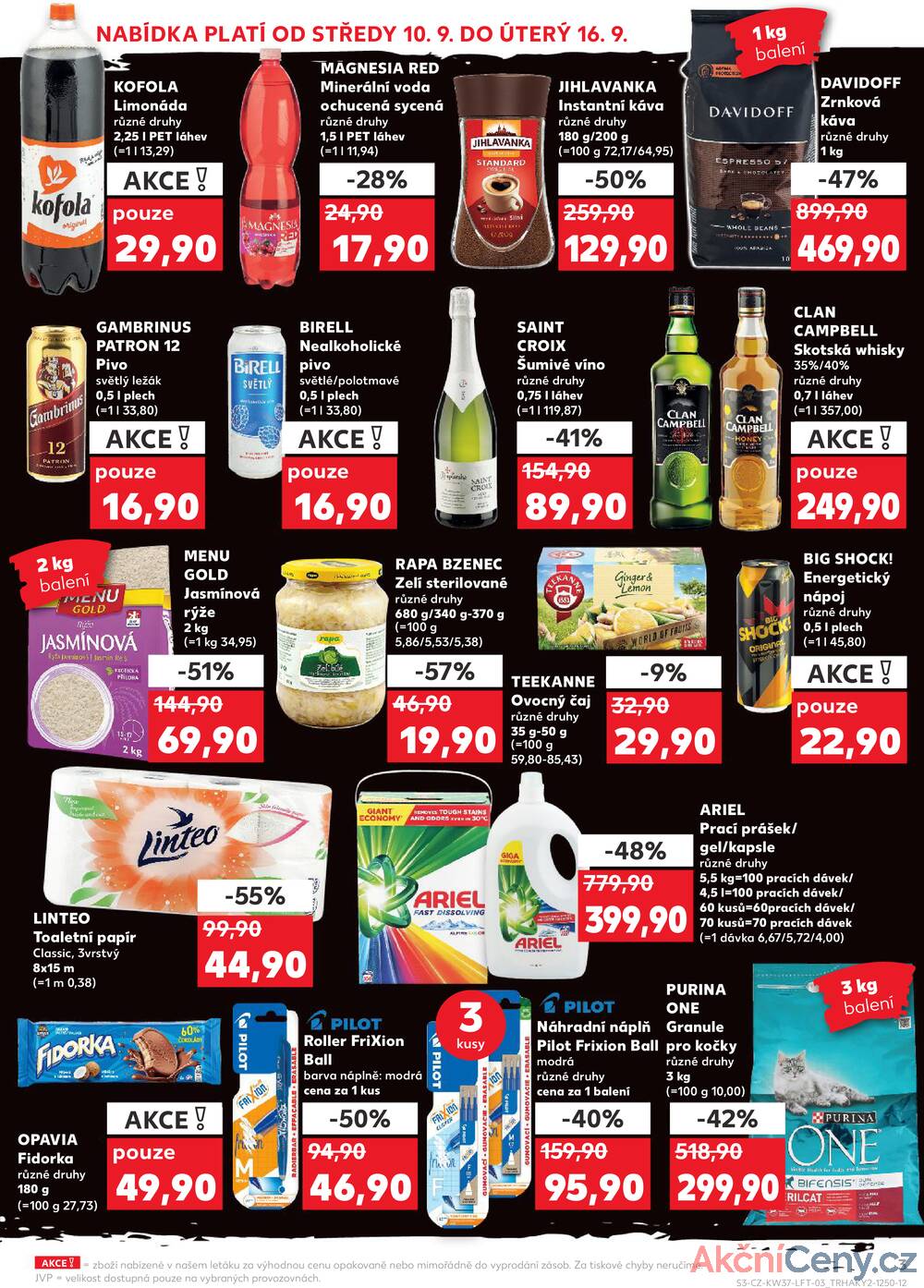 Leták Kaufland - Kaufland 10.9. - 16.9. - Kaufland - Cheb - strana 3