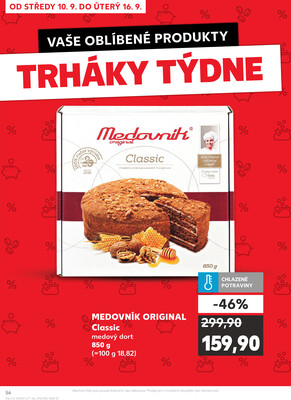Kaufland 10.9. - 16.9. - Kaufland - Cheb