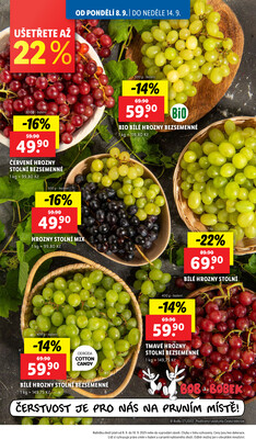 Lidl od 8.9. do 10.9.2025