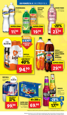 Lidl od 8.9. do 10.9.2025