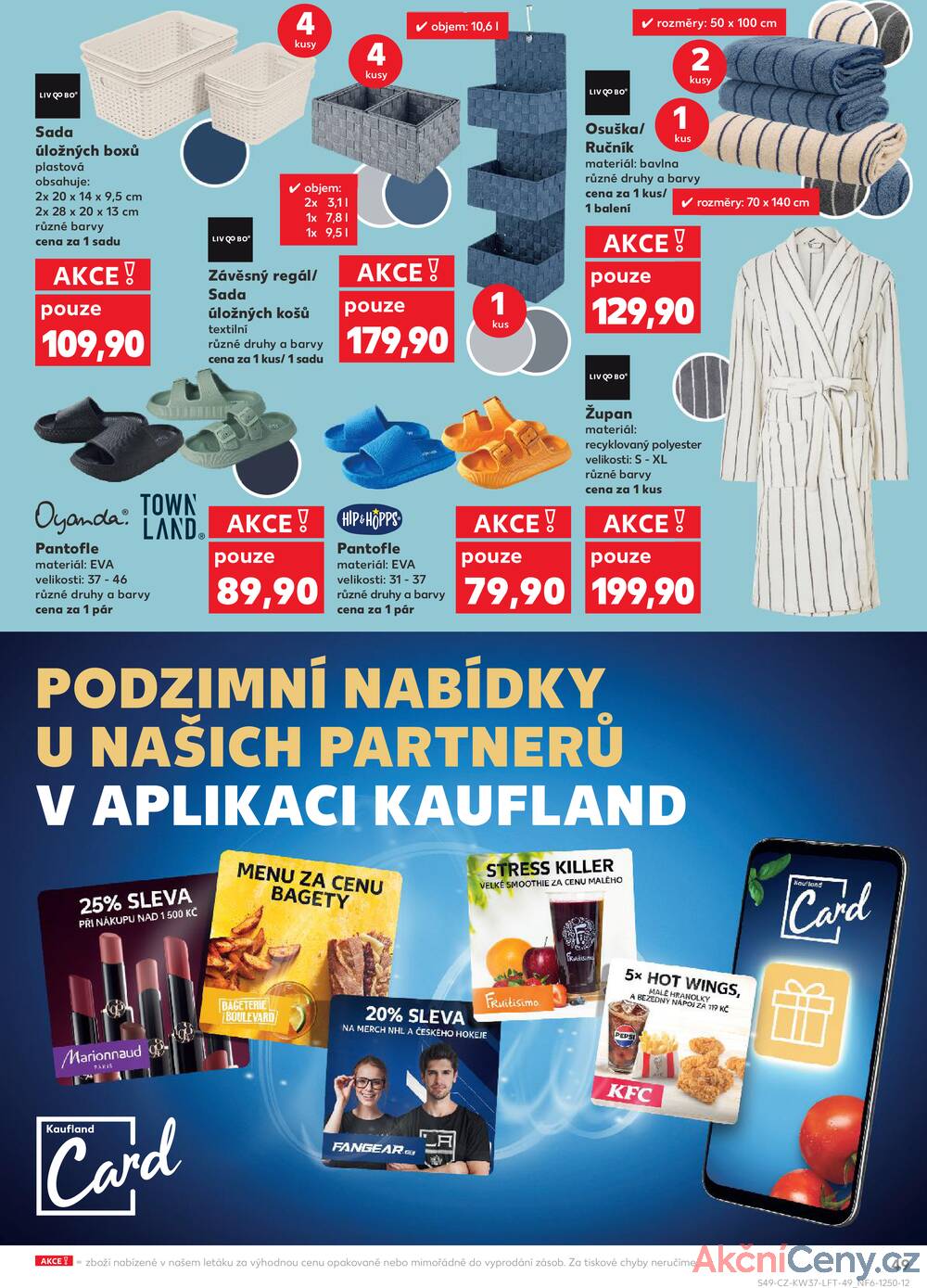 Leták Kaufland - Kaufland 10.9. - 16.9. - Kaufland - Pelhřimov - strana 49