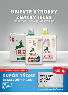 Kaufland 10.9. - 16.9. - Kaufland - Pelhřimov
