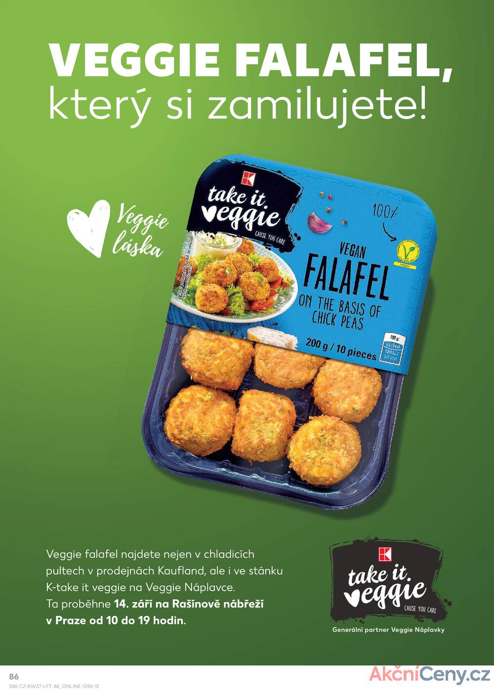 Leták Kaufland - Kaufland 10.9. - 16.9. - Kaufland Praha Čestlice - strana 86