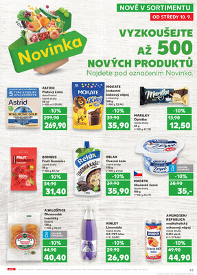 Kaufland 10.9. - 16.9. - Kaufland Praha Čestlice