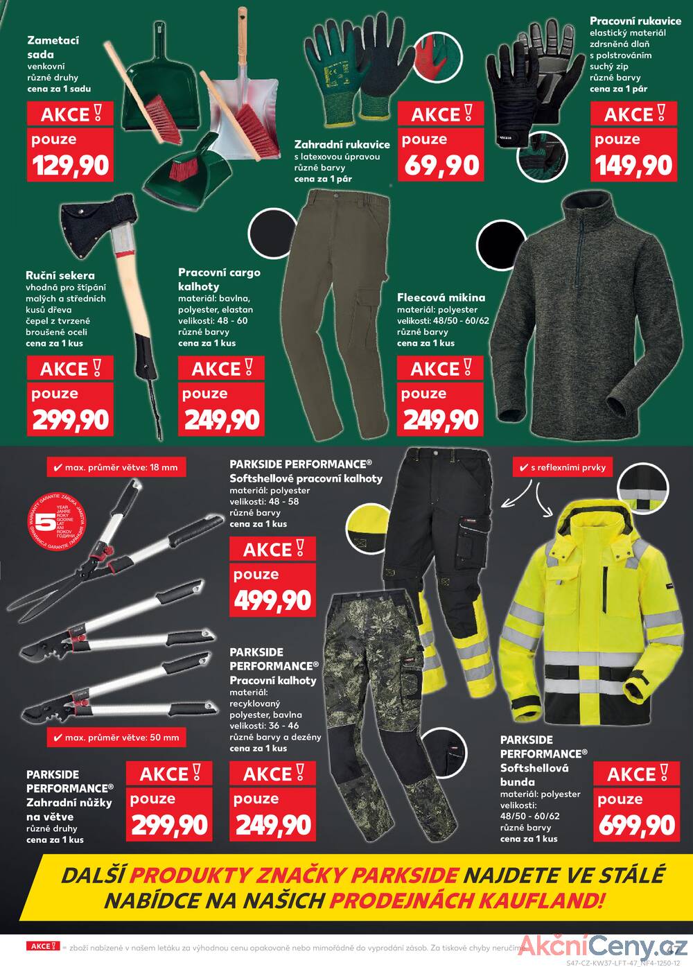 Leták Kaufland - Kaufland 10.9. - 16.9. - Kaufland - Plzeň (Sukova) - strana 47