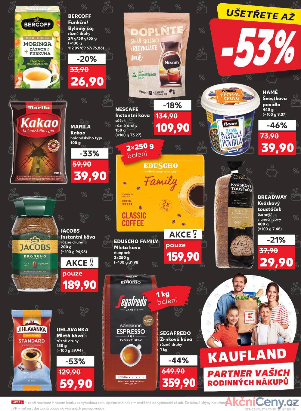 Leták Kaufland - Kaufland 10.9. - 16.9. - Kaufland - Vrchlabí - strana 29