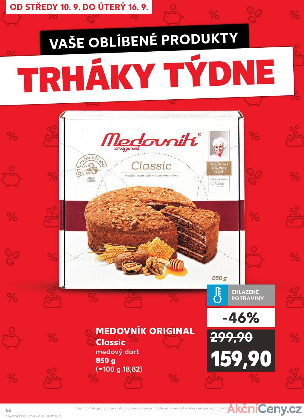 Leták Kaufland - Kaufland 10.9. - 16.9. - Kaufland - Vrchlabí - strana 56