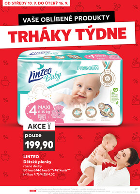 Kaufland 10.9. - 16.9. - Kaufland - Vrchlabí