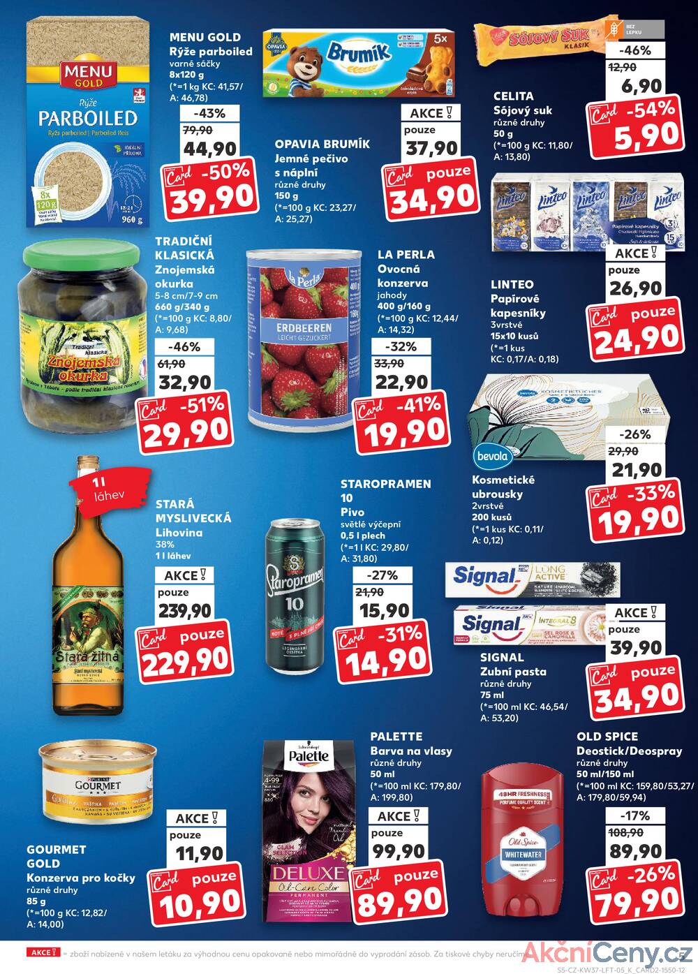 Leták Kaufland - Kaufland 10.9. - 16.9. - Kaufland - Praha - Hloubětín - strana 5