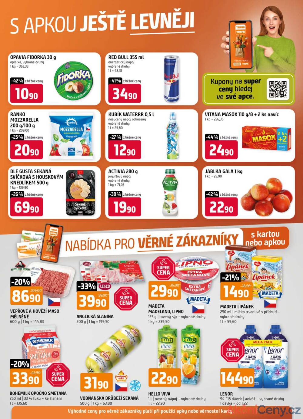 Leták Terno - Terno Třeboň, Trhové sviny, Bechyně, Týn nad Vltavou od 17.9. do 23.9.2025 - strana 19