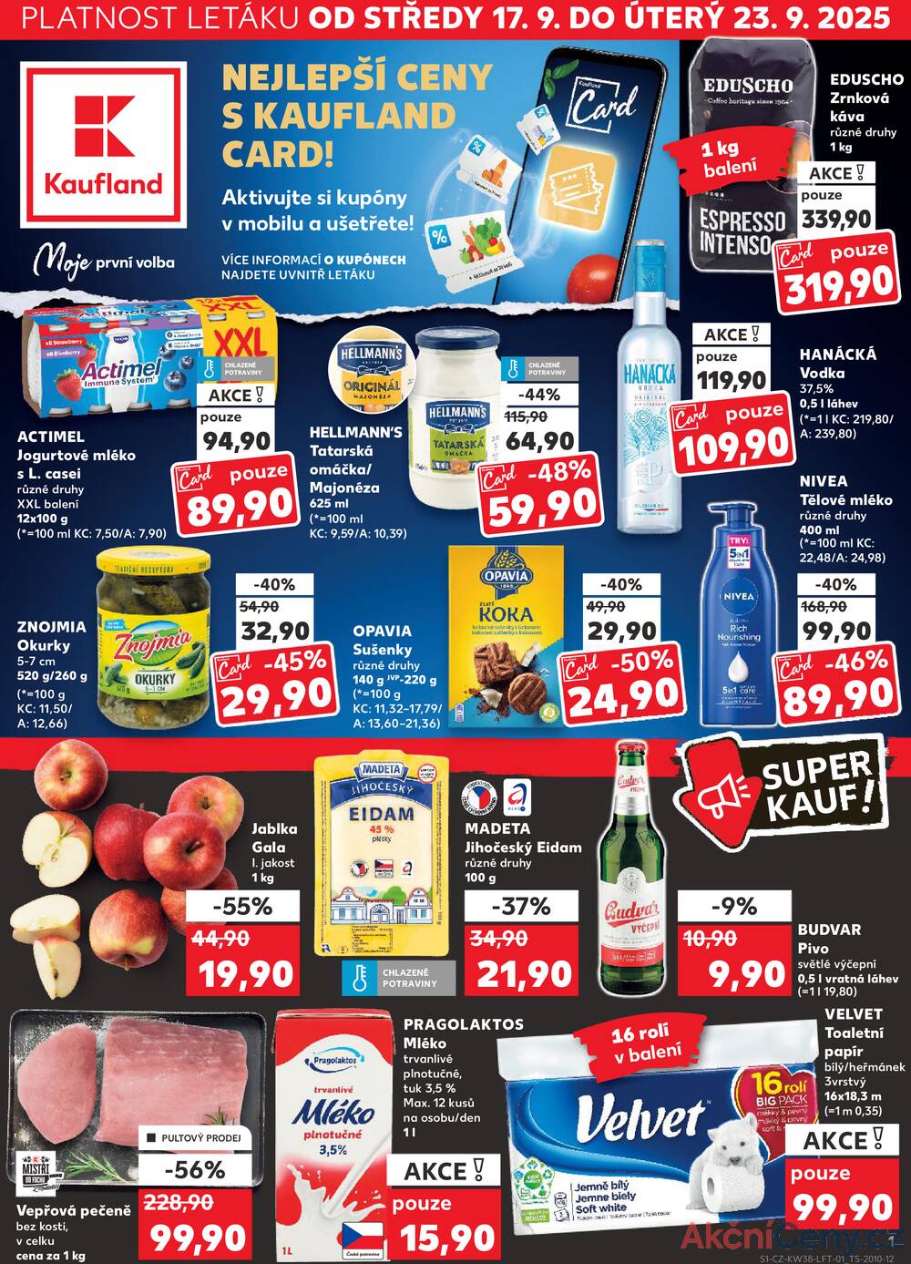 Leták Kaufland - Kaufland 17.9. - 23.9. - Kaufland - Uherský Brod - strana 1