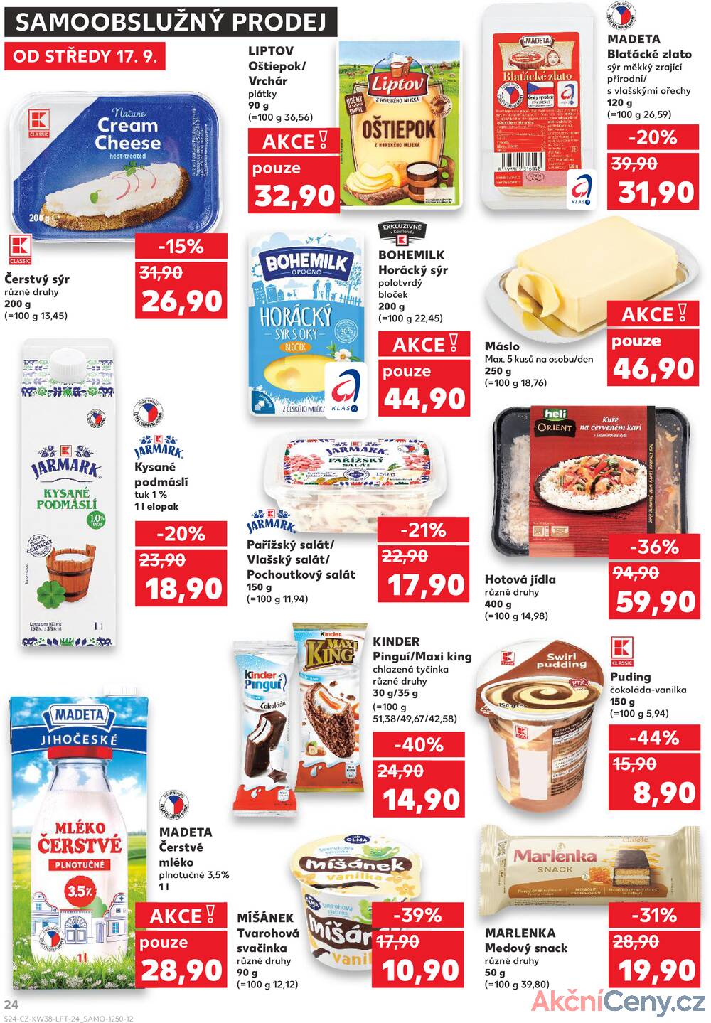 Leták Kaufland - Kaufland 17.9. - 23.9. - Kaufland - Uherský Brod - strana 24