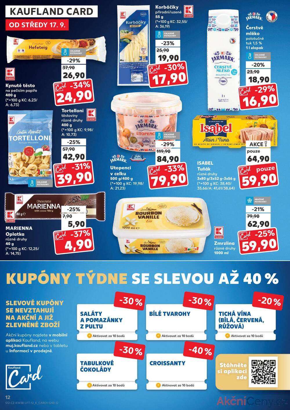 Leták Kaufland - Kaufland 17.9. - 23.9. - Kaufland - Ostrava - Poruba - strana 12
