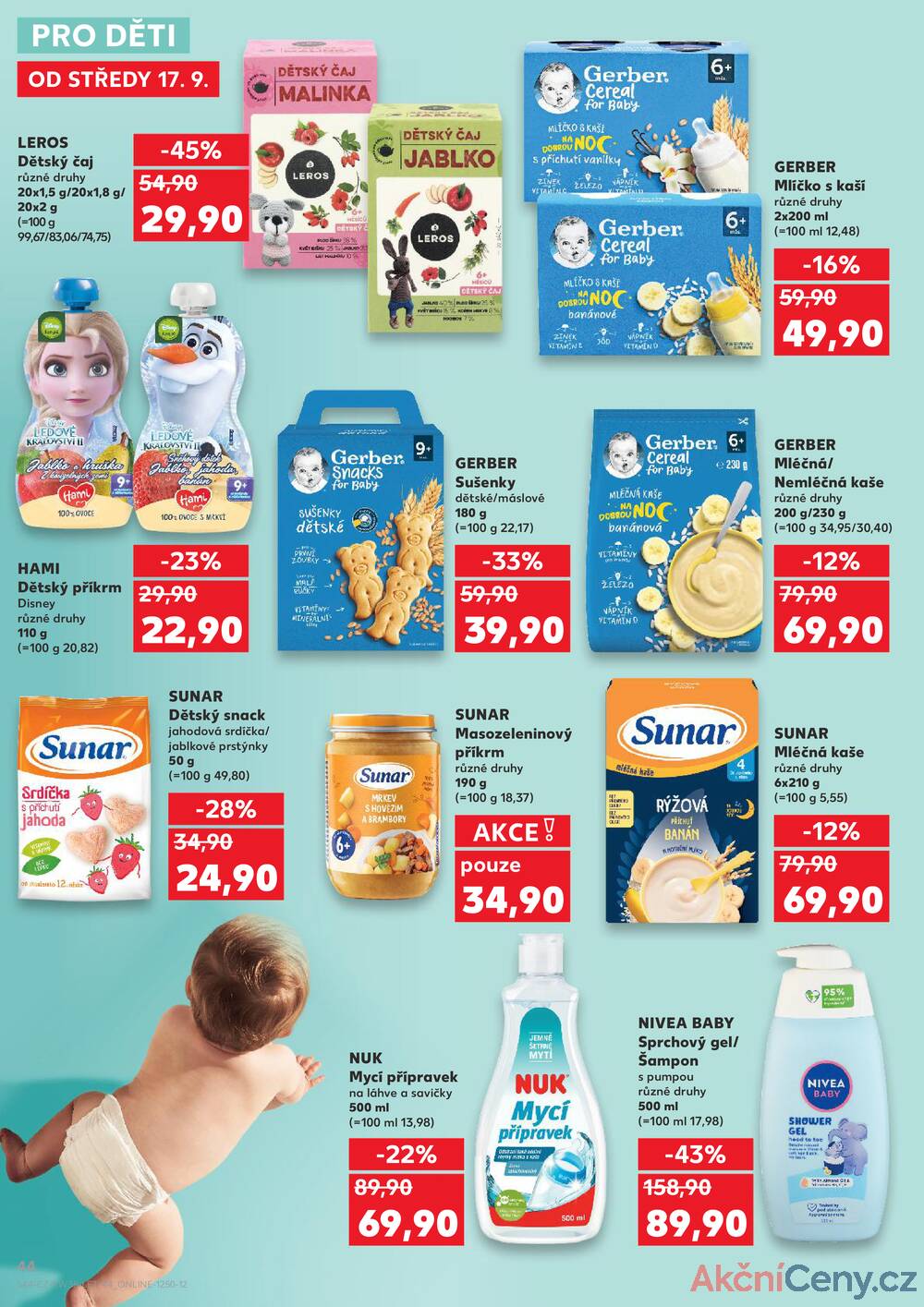 Leták Kaufland - Kaufland 17.9. - 23.9. - Kaufland - Rakovník (ul. Luženská) - strana 44