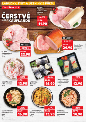 Kaufland 17.9. - 23.9. - Kaufland - Znojmo (Dukelských bojovníků)