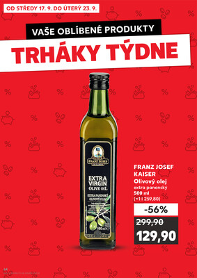 Kaufland 17.9. - 23.9. - Kaufland - Praha 8 (Libeň)