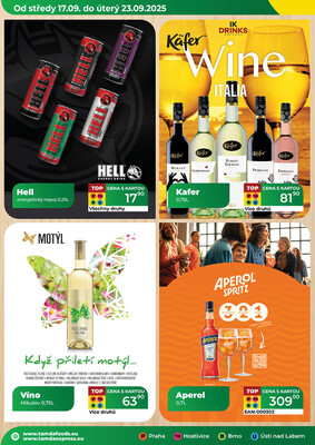 Tamda Foods od 17.9. do 23.9.2025