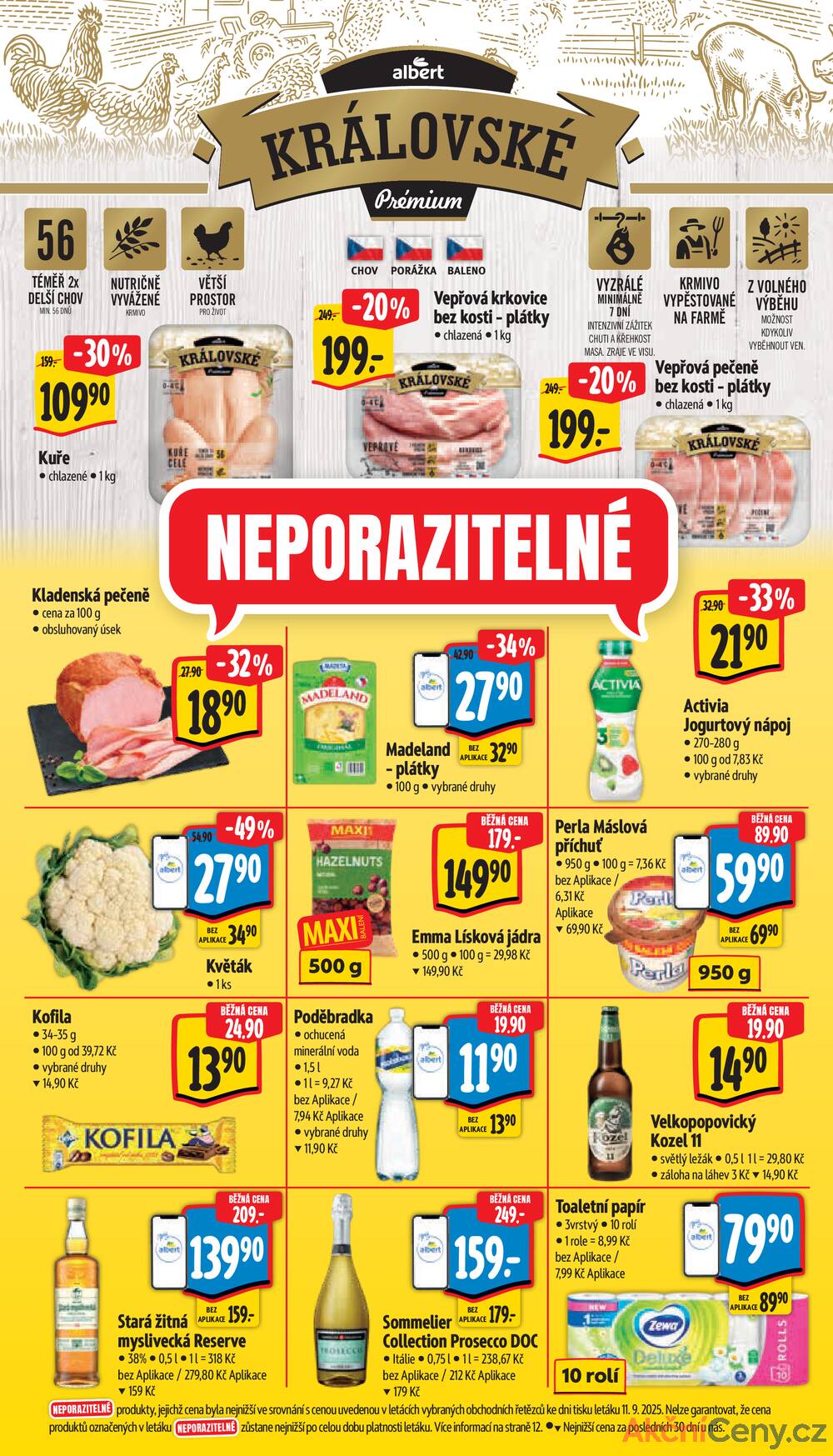 Leták Albert - Albert Supermarket od 17.9. do 23.9.2025 - strana 42