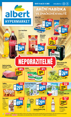 Leták Albert  Hypermarket od 17.9. do 23.9.2025