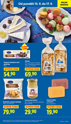 Lidl od 15.9. do 17.9.2025