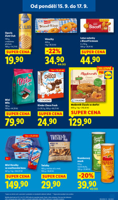 Lidl od 15.9. do 17.9.2025