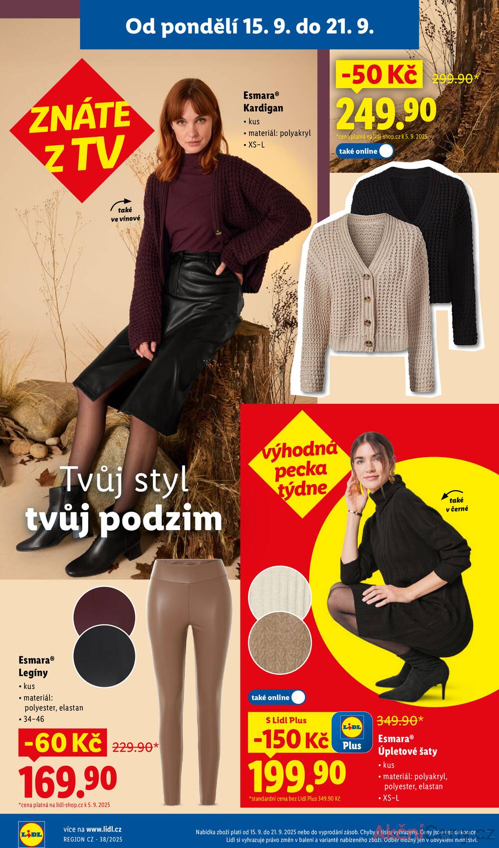 Leták Lidl - Lidl Spotřební zboží 15.9. - 21.9. - strana 4
