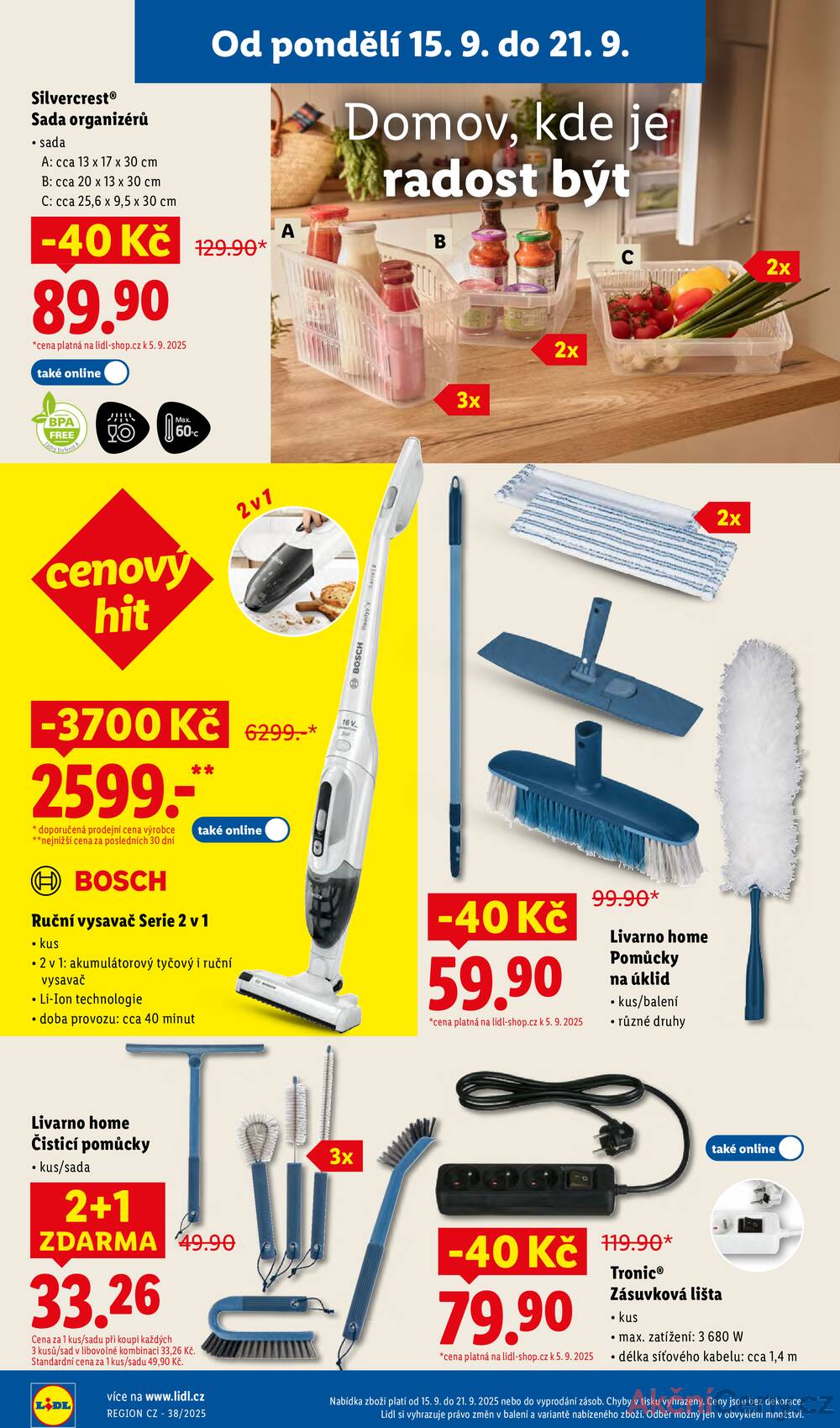 Leták Lidl - Lidl Spotřební zboží 15.9. - 21.9. - strana 8