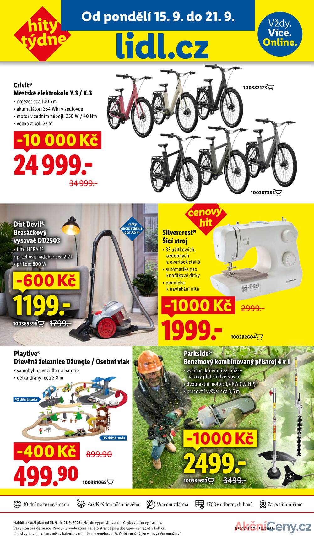Leták Lidl - Lidl Spotřební zboží 15.9. - 21.9. - strana 16